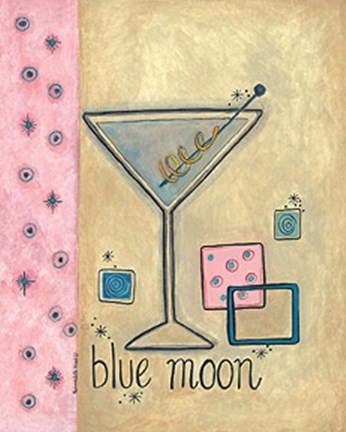 Framed Blue Moon Print