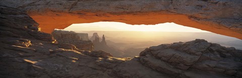 Framed Mesa Arch, Canyonlands National Park, Utah USA Print