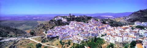 Framed Casares, Andalucia, Spain Print