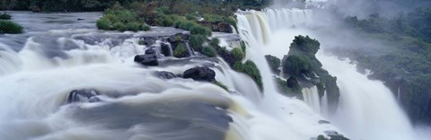 Framed Iguazu Falls, Iguazu National Park, Argentina Print