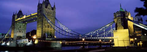 Framed Tower Bridge, London, United Kingdom Print