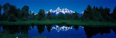 Framed Snake River &amp; Teton Range, Grand Teton National Park Print