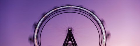 Framed Ferris Wheel, Prater, Vienna, Austria Print