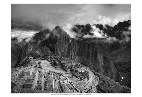 Framed Machu Picchu Print