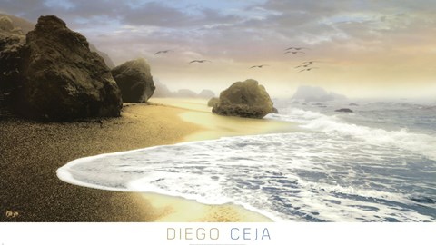 Framed Bodega Beach I Print