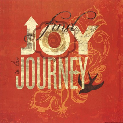 Framed Joy Journey Print