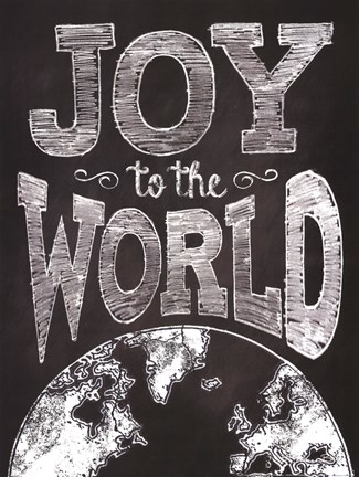 Framed Joy to the World Print