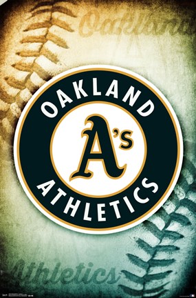Framed Oakland Athletics™ - Logo 14 Print