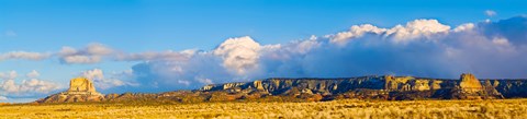 Framed Storm clouds over White Mesa, San Juan County, Utah, USA Print