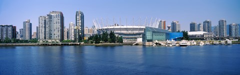 Framed BC Place Stadium, Vancouver, British Columbia, Canada 2013 Print