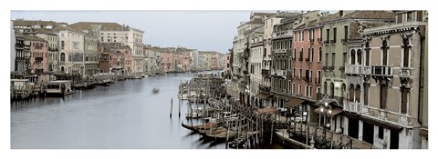 Framed Morning on the Grand Canal Print