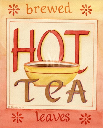Framed Hot Tea Print