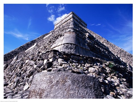 Framed El Castillo Chichen Itza Print