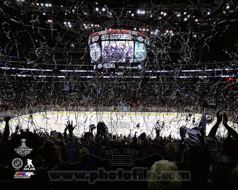 Framed Staples Center Game 5 of the 2014 Stanley Cup Finals Print