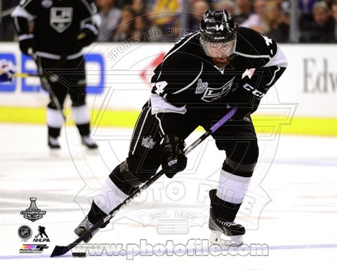 Framed Justin Williams Game 5 of the 2014 Stanley Cup Finals Action Print