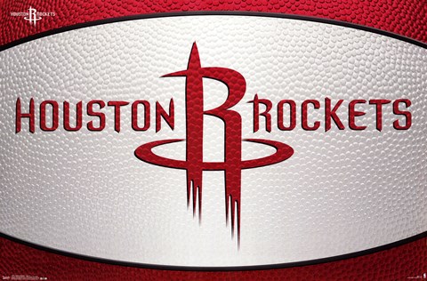 Framed Houston Rockets - Logo 14 Print