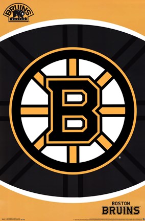 Framed Boston Bruins&#174; - Logo 14 Print