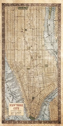 Framed Manhattan III Print