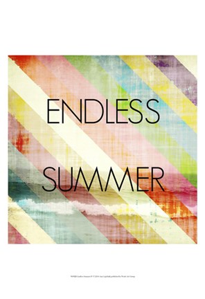 Framed Endless Summer IV Print
