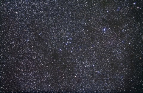 Framed Open cluster Messier 39 in the constellation Cygnus Print