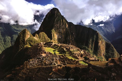 Framed Machu Picchu Peru Print