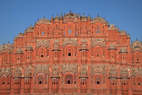 Framed Hawa Mahal (Palace of the Winds), Rajasthan, India Print