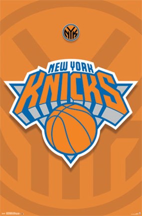 Framed New York Knicks - Logo 14 Print