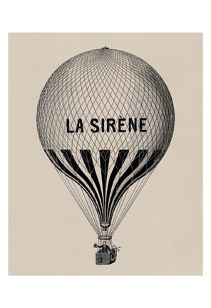 Framed La Sirene Print