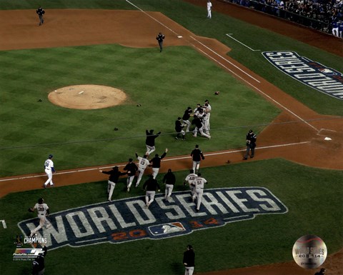 Framed San Francisco Giants Game 7 of the 2014 World Series Print