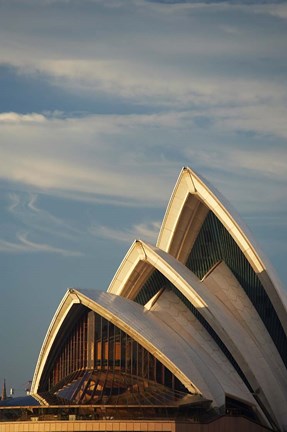 Framed Australia, Sydney, Early Light on Sydney Opera House Print