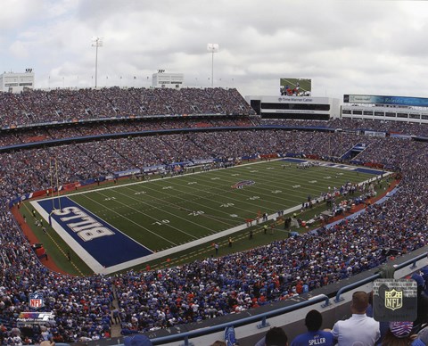 Framed Ralph Wilson Stadium 2014 Print