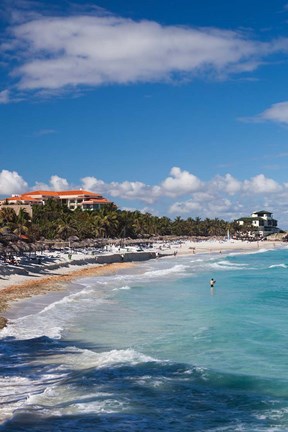 Framed Cuba, Varadero, Varadero Beach, Mansion Xanadu Print