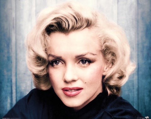 Framed Marilyn Monroe - Serious Look Print