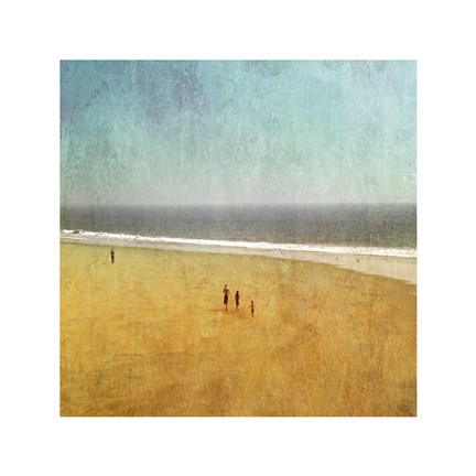 Framed Beach Kids Print