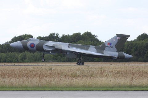 Framed Avro Vulcan Bomber of the Royal Air Force Print