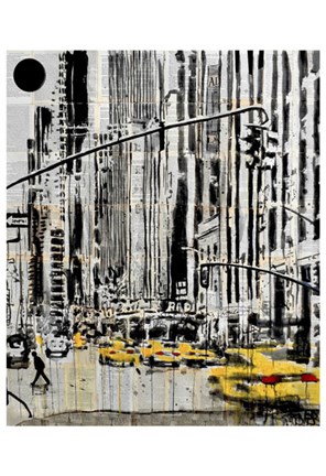 Framed Somewhere in New York City Print