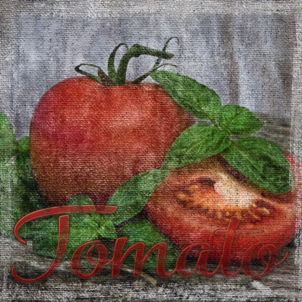 Framed Vintage Tomatoes Print