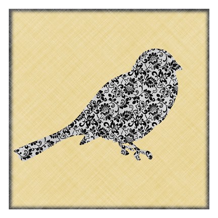 Framed Single Bird 2 Print