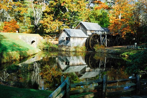 Framed Old Mill Print