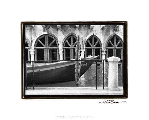 Framed Hidden Passages, Venice IX Print