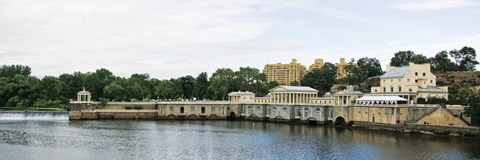 Framed Waterworks Panorama Print