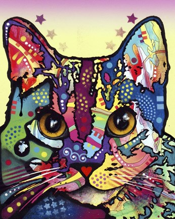 Framed Maya Cat Print