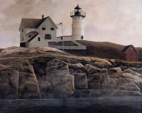 Framed Nubble Light Print