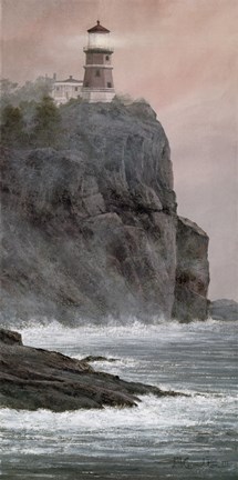 Framed Split Rock Lighthouse Print