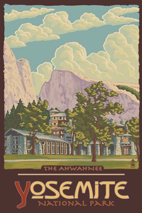 Framed Arwahner Yosemite Print