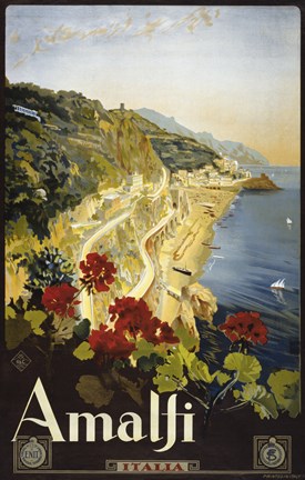 Framed Amalfi Print