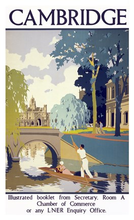 Framed Cambridge Print