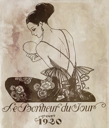 Framed Bonheur Print