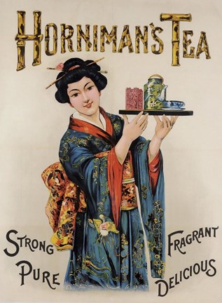 Framed Horniman&#39;s Tea Print