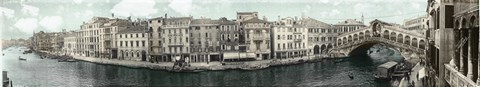 Framed Grand Canal Venice 1909 Print